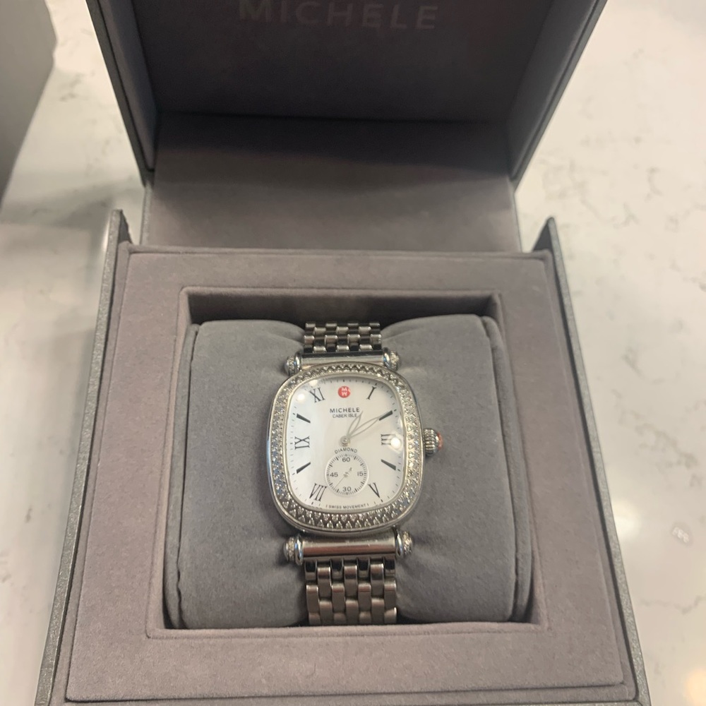 Michele Caber Isle Diamond Watch